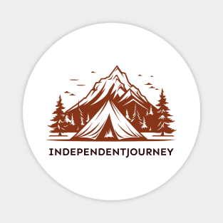 Independent Journey, Solo travel Magnet